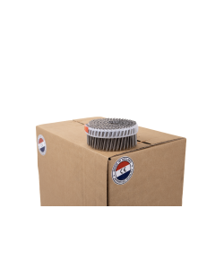 Coilnails 2,5x50 RVS A4 vlakkop geborsteld - Doos (6.000 coilnails