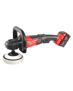 Milwaukee M18 FAP180-502X - 18V accu polijstmachine- 180 mm + 2 x 5.0 Ah accu's