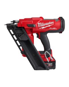 Milwaukee M18 FFNS-502C - 18V accu Constructietacker enkel schot voor 34° D-kop nagels +  2 x 5.0 Ah accu's